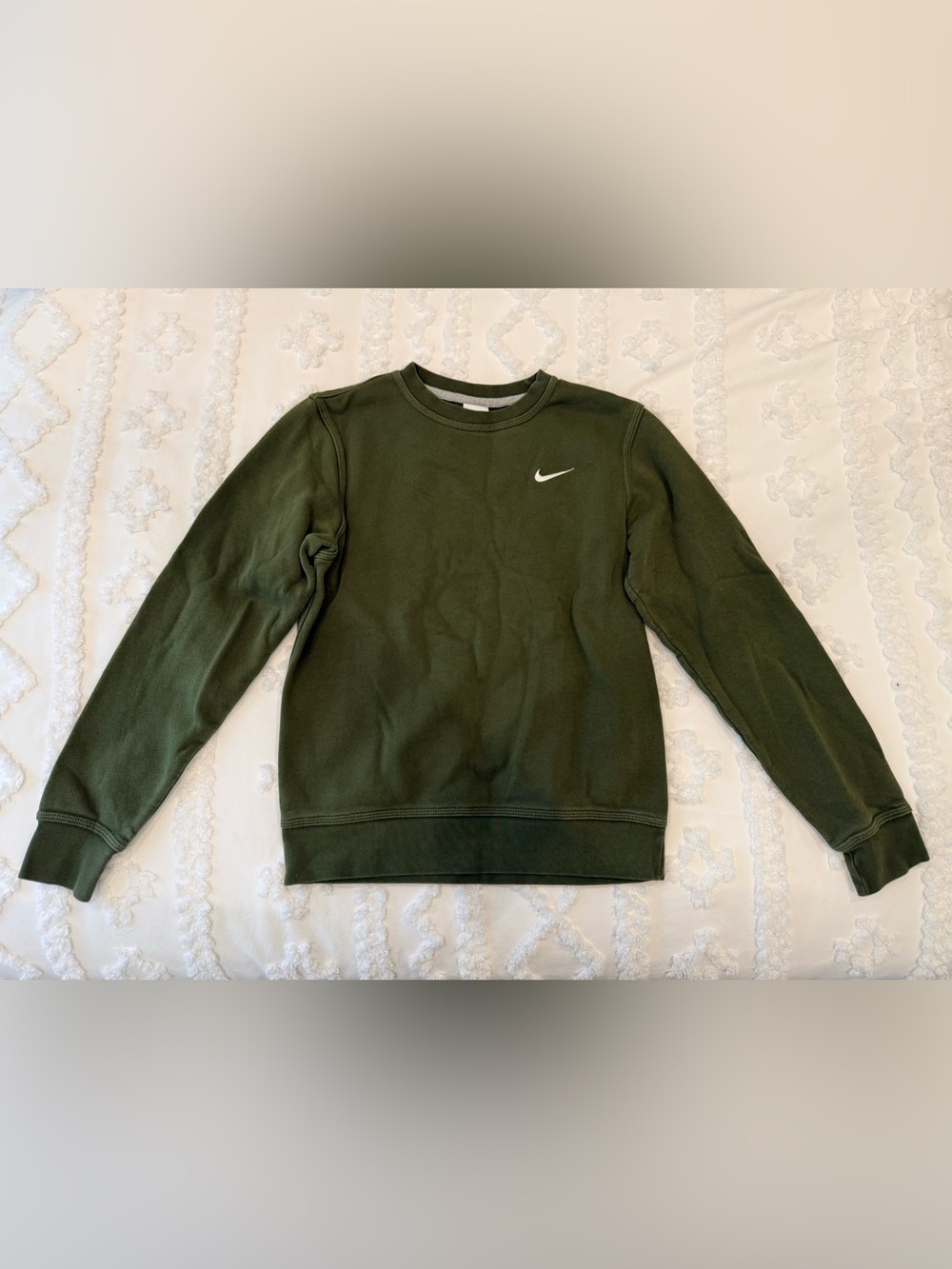 Nike Olive Green Crewneck Sweatshirt